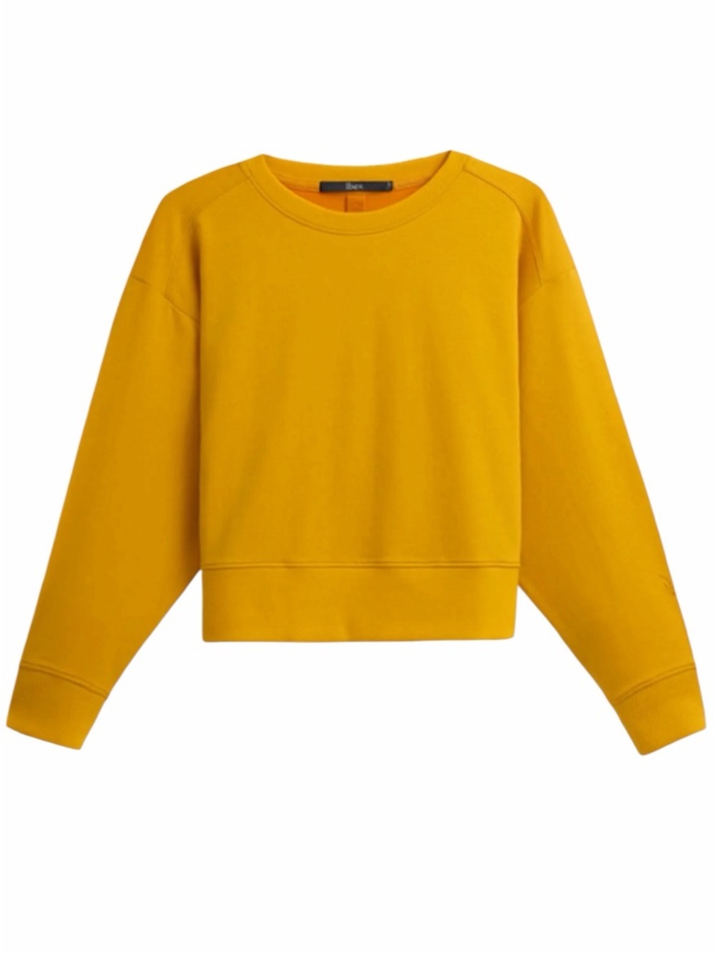 IBEX Organic Cotton Merino Wool Cropped Sweatshirt Size Medium